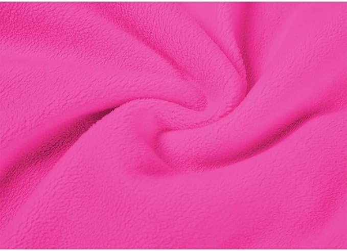 GreenJoy Classic Fleece Dog Sweater – Soft & Warm Stretchy Sweatshirt for Small Dogs & Cats, Cold-Weather Pullover for Everyday Wear (Dark Pink, X-Small)