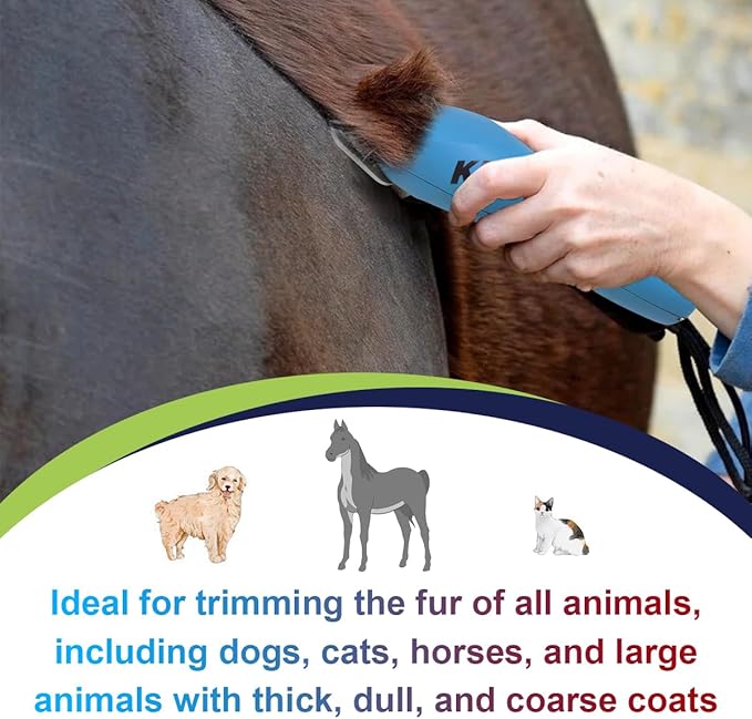 Detachable Pet Dog Grooming Blades-Size 30W Dog Grooming Wide Blade,Cutting length 1/100",Compatible with A***s,Oster A5,Wahl km10 Clippers