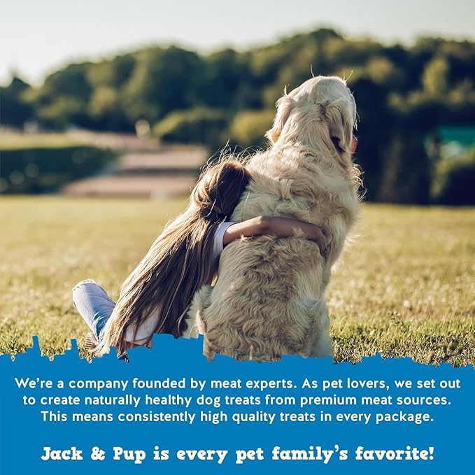 Jack&Pup Beef Bones, Knee Cap for Dogs, Long Lasting Natural Dog Bones, Beef Bone Knee Caps for Large Dogs. (2 Pack)