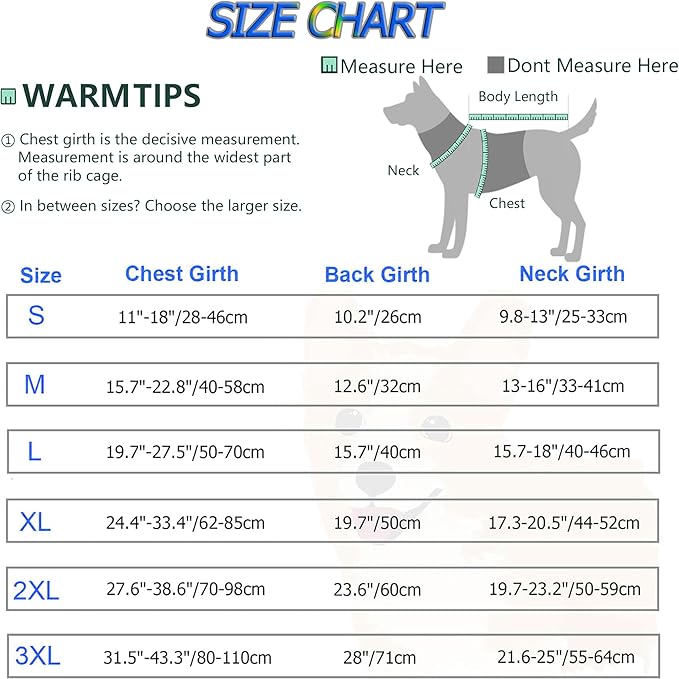 Dogcheer Warm Dog Coat, Waterproof Dog Jacket Christmas Puppy Winter Coat with Buckle, Reflective Adjustable Pet Snow Jacket Turtleneck Fleece Sweater for Small Medium Large Dogs - Blue, M