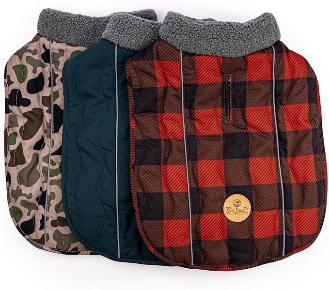 King Buck After-Hunt Quilted Sherpa Jacket, Camo, M/L