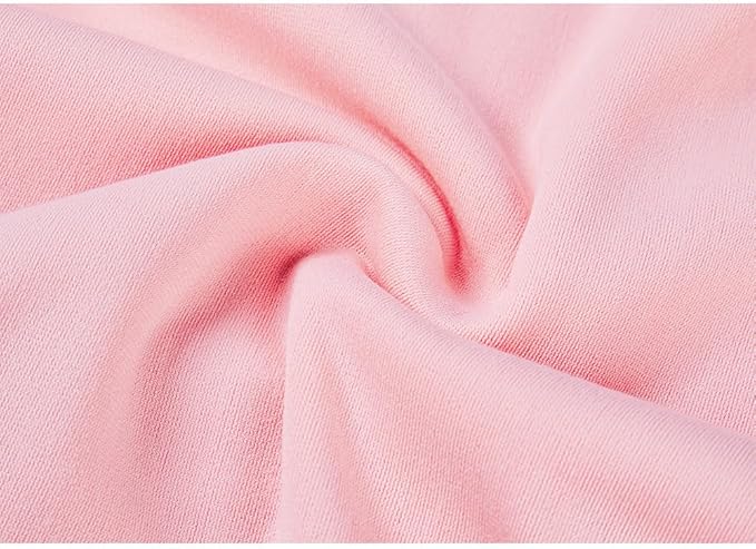 GreenJoy Classic Fleece Dog Sweater – Soft & Warm Stretchy Sweatshirt for Small Dogs & Cats, Cold-Weather Pullover for Everyday Wear (Light Pink, Small)