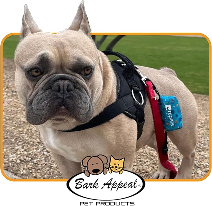 Bark Appeal Purple Plaid No-Pull Dog Harness for Extra Small Sized Pets – Adjustable, Reflective Vest with 3 Leash Clips for Added Control, Easy Walks & Training – XS