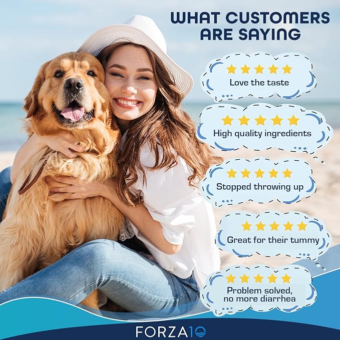 Forza10 Digestive Care Dog Food – Gastrointestinal Wet Dog Food, High Fiber Intestinal Diet for Digestive Health, Sensitive Stomach Formula, Vet Formulated, 3.5 oz Cans, 32 Pack, Made in Italy