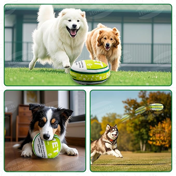 Homrich PET Pouch Parody Dog Toy, Plush Squeaky and Crinkle Funny Dog Toy, Interactive Plush Dogs Toys, Pet Squeak Toys, Puppy Gift, Lick Citrus