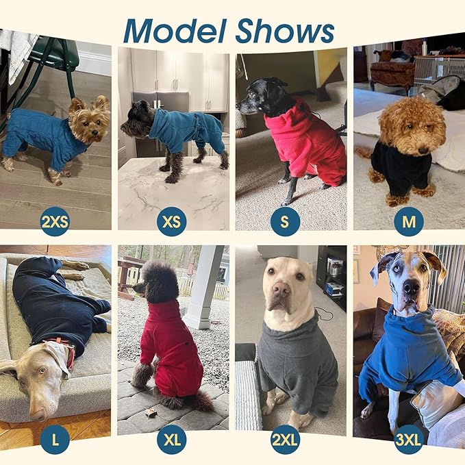 ROZKITCH Dog Jackets for Small Dogs, Pet Windproof Warm Cold Weather Jacket Vest Cozy Jumpsuit Apparel Outfit Clothes for Small Medium Large Dog Walking Hiking Sleep Pink S