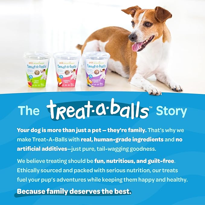 Chewy & Soft Dog Treats Bulk - All Natural, Non-GMO, Gluten Free - All Breeds, Sizes, Ages - Made in New Zealand - Peanut Butter, Blueberry, Banana - 6pk (108 Bulk Dog Treats)