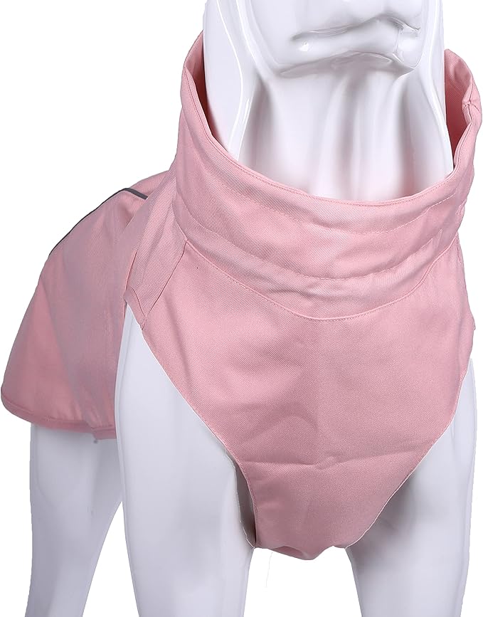 Adjustable Waterproof Dog Raincoat for Dogs,Lightweight Pet Rain Jacket Puppy Clothes with Reflective Strip for Small Medium Large Dogs (Yellow, XX-Large)