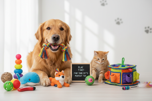 How to Choose the Right Toys for Your Pet