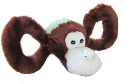 Jolly Pets Jolly Tug-a-Mal Monkey Tug/Squeak Toy, Extra Large (JTA35)