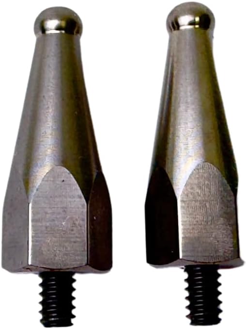 Dogtra Full Titanium Contact Points 1" Set of 2 – Male – Compatible with X-Series (280X, 1900X, ARC-X), 200iQ, GPS Fence, PATHFINDER2, Smart NoBark – Hypoallergenic, Lightweight, for Sensitive Skin
