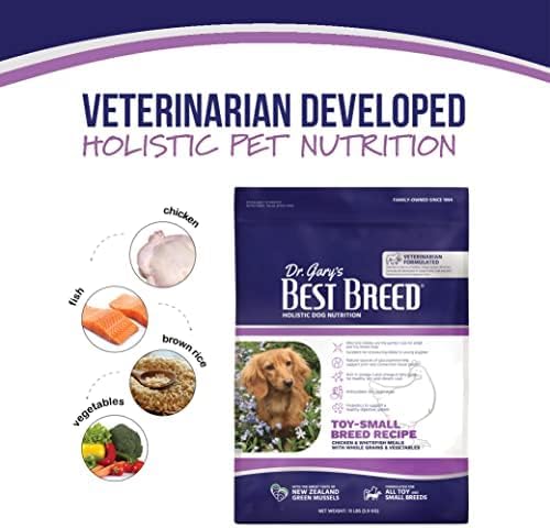 Best Breed Dr. Gary's Small Breed Recipe Made in USA [Natural Dog Food for All Life Stages] - 26lbs.