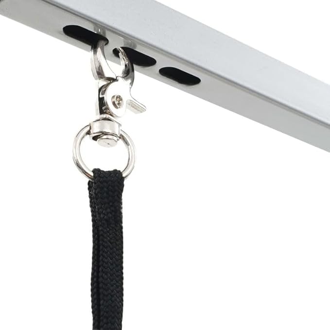 42.5" Hydraulic Dog Grooming Table for Large Dogs Heavy Duty Height Adjustable Dog Grooming Table with Overhead Arm & Noose Height Range 21-36 inch Purple