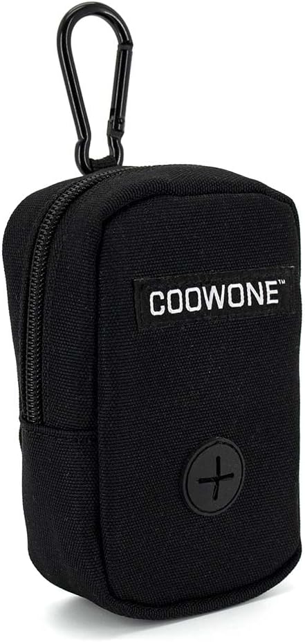 COOWONE Dog Treat Pouch with Clip, Treat Pouches for Pet Training, Small Dog Treat Container Treat Bag for Leash, Waterproof Dog Treat Bag, Hands-free Training Pouch