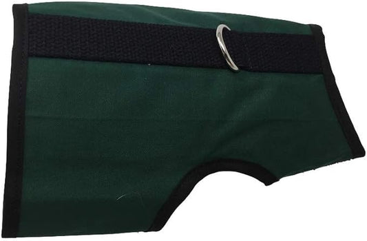 Kitty Holster Cat Harness – Secure Cat Harness for Walking, Soft Cotton Cat Accessories, Comfortable Fit, Strong Hook-and-Loop Closure, Made in USA – Green, XS
