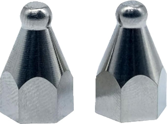 Dogtra Full Titanium Contact Points 5/8" Set of 2 – Female – Fits Most (Not for X-Series (280X & 1900X), 200iQ, GPS Fence, PATHFINDER2, Smart NoBark) – Hypoallergenic, Lightweight, for Sensitive Skin
