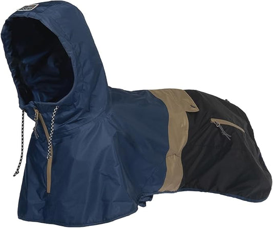 Dog Raincoat with Hood for Medium and Large Dogs - Heavy Rain Resistant Rain Coat for Dogs with 6000mmH2O Waterproof Rating | Lightweight and Adjustable Waterproof Dog Coat | 45 (XS)
