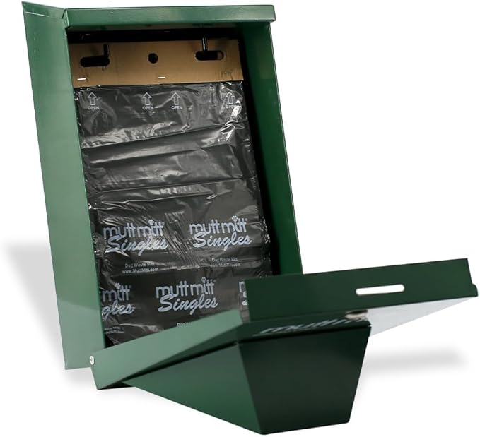 Mutt Mitt® Singles Dog Waste Header Bags - New Listing, Same 2,000 Bags perfect for 3 Dog Waste Stations - Single-Ply, thick bag with a bottom gusset, for safer, easier pick-up