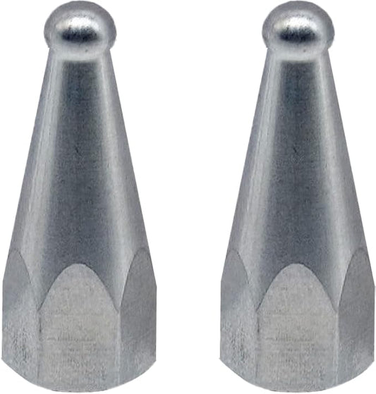 Dogtra Full Titanium Contact Points 1" Set of 2 – Female – Fits Most (Not for X-Series (280X & 1900X), 200iQ, GPS Fence, PATHFINDER2, Smart NoBark) – Hypoallergenic, Lightweight, for Sensitive Skin
