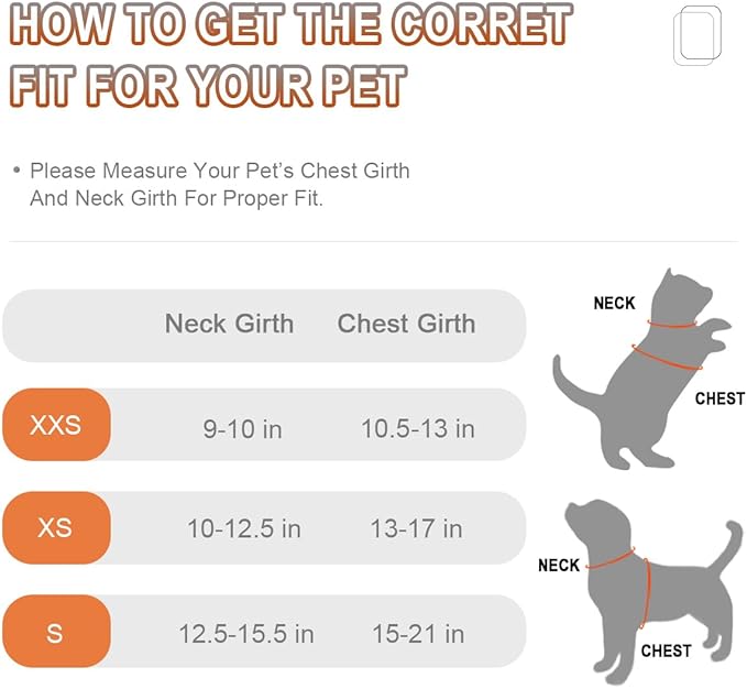 Dog Harness Step in Dog Vest Harness, Reflective Adjustable Puppy No Pull Harness Breathable Soft for Small and Medium Dogs Cats, Black, XS