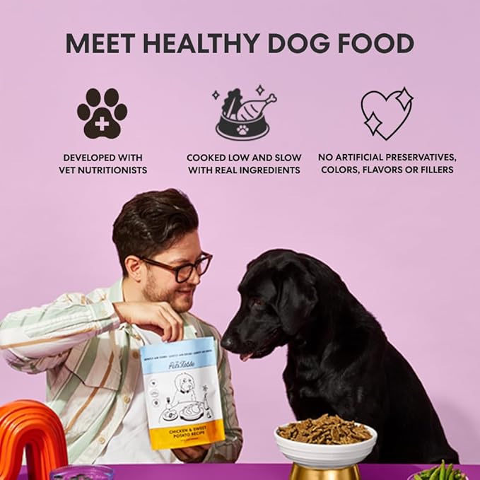 The Pets Table Chicken & Sweet Potato Air Dried Dog Food, 3 lb / 48 oz (Pack of 2)