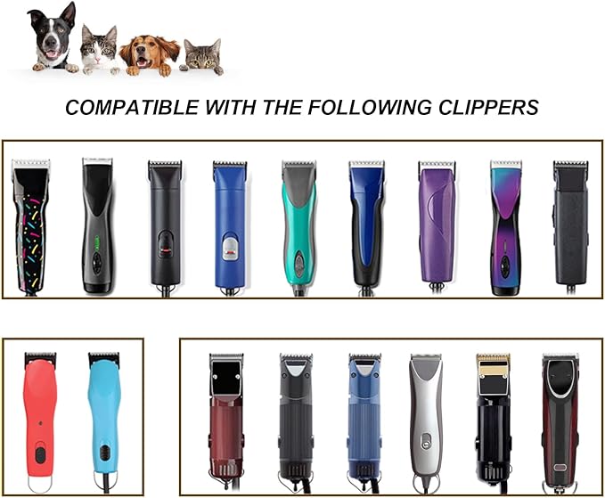 30# Pet Dog Grooming Detachable Ceramic Blades Compatible with Andis,Oster A5,Wahl KM10 Clippers,Cut Length 1/50"(0.5mm) -2 PCS