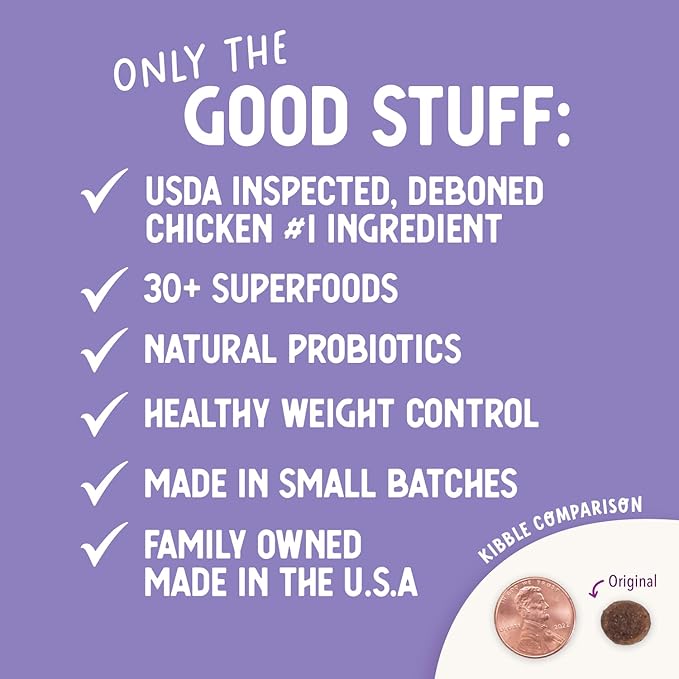 Health Extension Lite Chicken & Brown Rice Dry Dog Food, Low Fat Formula Supports Healthy Weight, with Probiotics & Superfoods for Digestion & Coat Health (15lb)