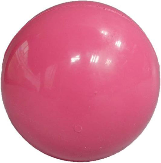 Rubber Bouncy Ball Dog Toy (XL) (Pink)