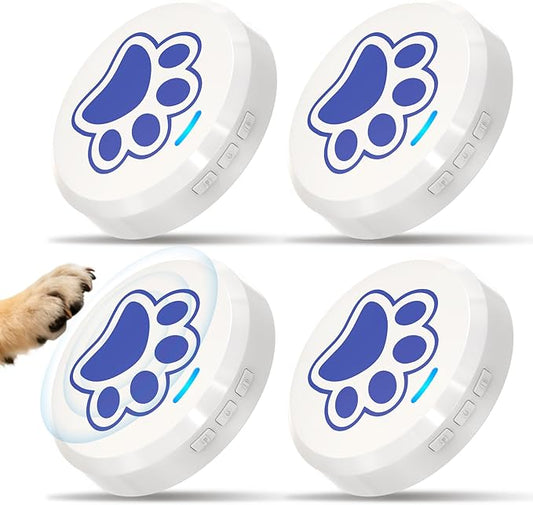 ChunHee Dog Training Bells for Door - Dog Door Bell for with 28 Custom Sounds | Dog Bell for Door Potty Training | Chew-Proof & Adjustable Volume (0-115dB) | Teach Puppies to Signal to Go Outside