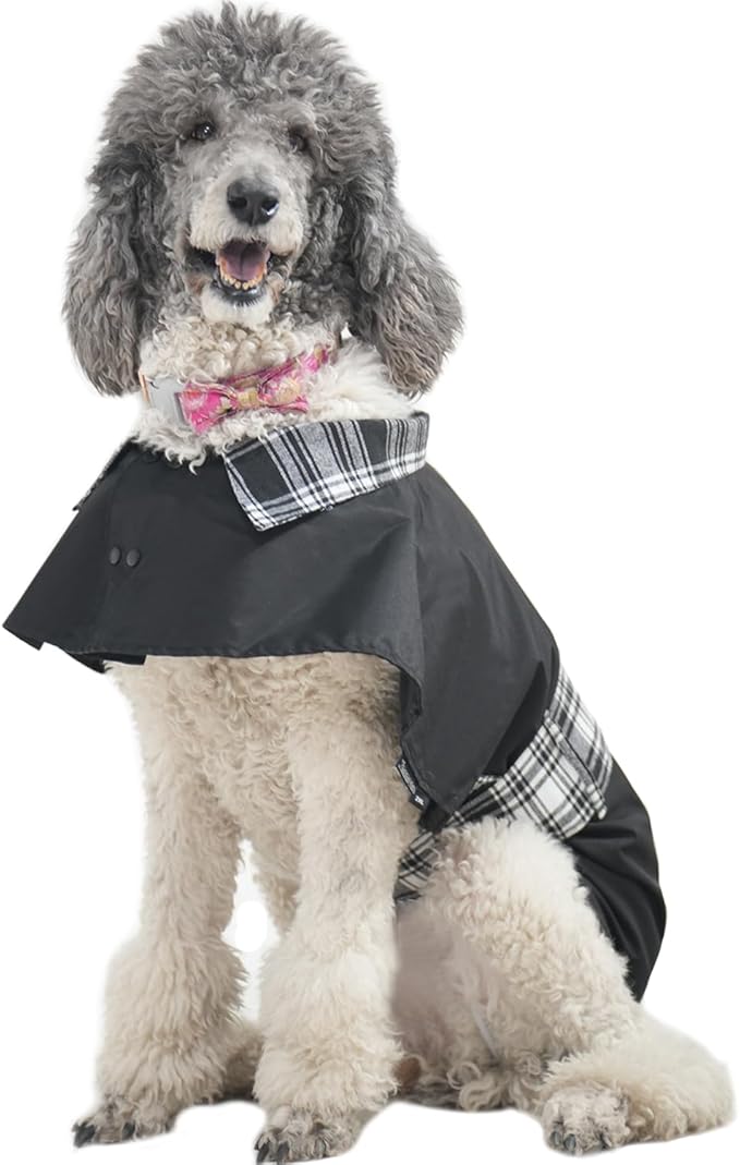 MAMORE Dog Jacket Waterproof Outdoor Vest for Smal Medium Large Dogs, Windproof Adjustable Breathable Lightweight Fashion Casual Dog Clothes (Khaki, X-Large)