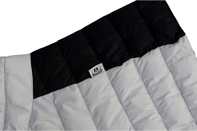 DoggieWear Warm Jacket, 4-Legs Covered Waterproof Windproof Reflective Dog Vest, Adjustable Dog Snow Jacket, Off-White XXL