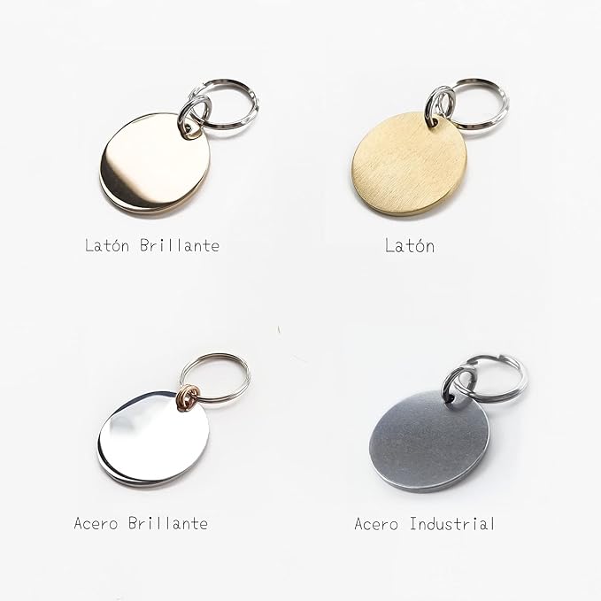 Cat Dog ID Tags Personalized 9 Corolla Styles Flower Wreath to Choose for Large Pets Collar Accessories Matt Stainless Steel Engraved Custom on Both Side
