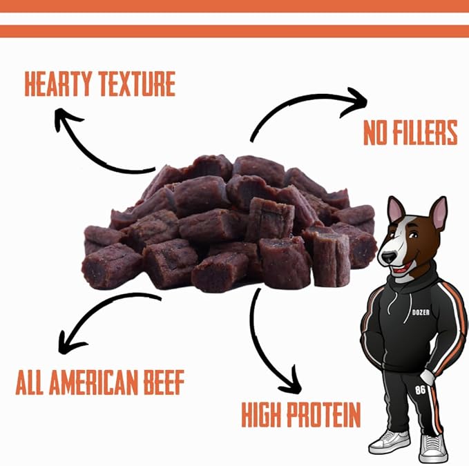 Bully Boy's Famous Mini Beef Training Nibs Dog Treats | Free from Wheat, Corn, Soy, or Gluten | USA Sourced Ingredients | with Smokehouse Beef | Made in Utah | 7 oz - 3 Pack