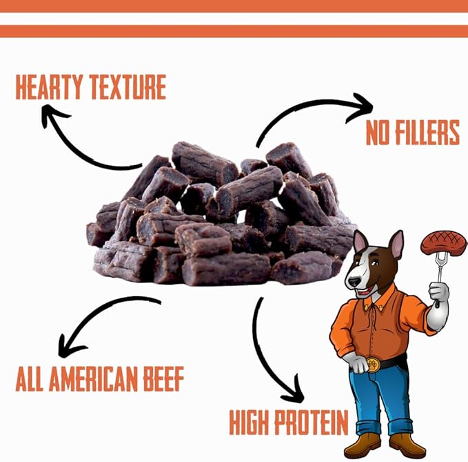 Bully Boy's Famous Beef Training Nibs Dog Treats | Free from Wheat, Corn, Soy, or Gluten | USA Sourced Ingredients | with Smokehouse Beef | Made in Utah | 15 oz - 3 Pack