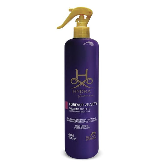 Hydra Groomers’ Forever Velvety Cologne, Cat and Dog Cologne Spray, 15 Fl. Oz.