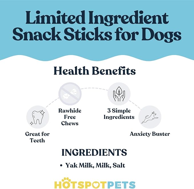 Himalayan Yak Chews for Dogs – (3 Pack) Long-Lasting Natural Dog Chew, Healthy & Safe Yak Cheese Treats for Aggressive Chewers, Small, Medium & Large Dogs - 100% No Rawhide, High Protein (X-Large)