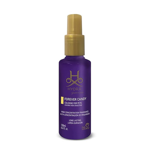 Hydra Forever Candy Pet Cologne, Finishing Cologne for Dogs and Cats, Grooming Spray, 4.4 Ounces