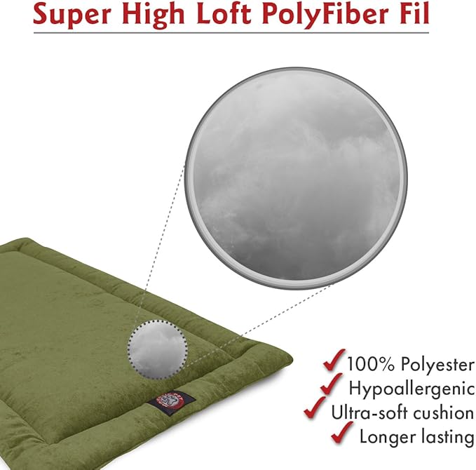 36" Villa Fern Crate Dog Bed Mat By Majestic Pet Products