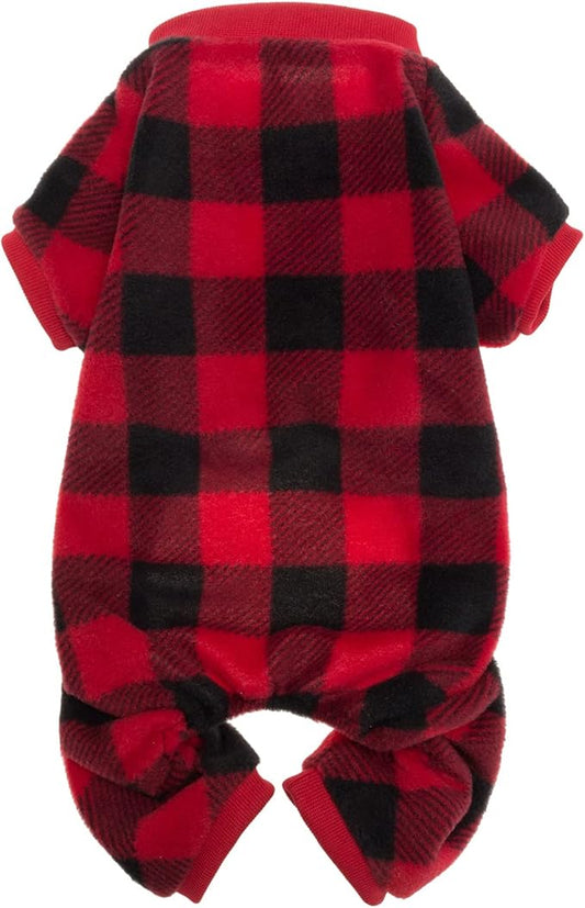 SCENEREAL Dog Pajamas for Small to Large Dogs Soft Pet Sweater Clothes Warm Puppy Onesie Outfits for Doggie Winter Christmas - Dog Jammies Pjs