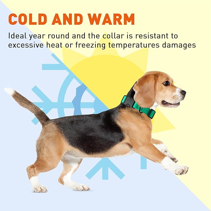 Dogline Biothane Waterproof Dog Collar with Quick Release Buckle Strong Coated Nylon Webbing with Odor- Proof for Easy Care Easy to Clean Fits Small Medium or Large Dogs, Teal 1" W 15-23" L