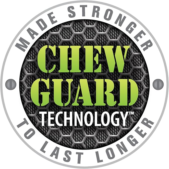 goDog Action Plush Frog Animated Squeaky Dog Toy, Chew Guard Technology - Green, One Size