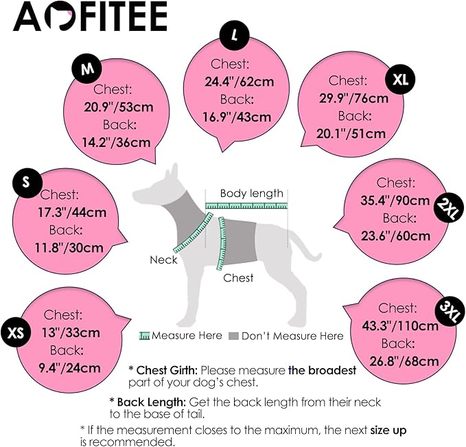 AOFITEE Dog Coat, Warm Dog Winter Coat for Small Dogs, Reflective Turtleneck Dogs Jacket with Harness Built in, Waterproof Windproof Pet Fleece Vest Snow Jacket for Cold Weather, Christmas Red S