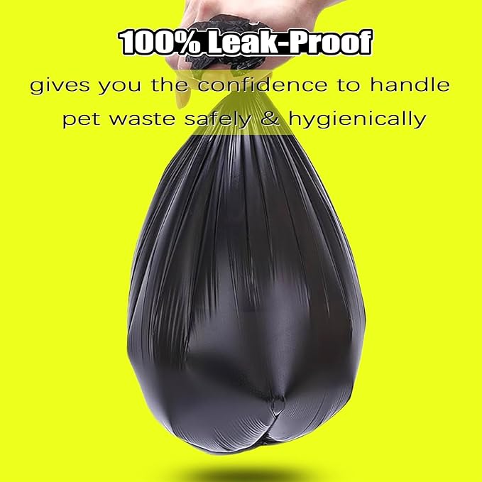 Dog Poop Bags, 20L / 5.3 Gal Replacement Dog Poop Bag - 75 PCS Leak-Proof & Tear-Resistant Bags for Most Pet Waste Trash Cans