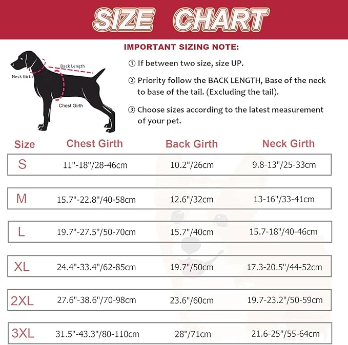 Dogcheer Warm Dog Coat, Waterproof Dog Winter Jacket Christmas Puppy Cold Weather Coats with Buckle, Reflective Adjustable Pet Snow Jacket for Small Medium Large Dogs - Gradient Blue-red, XL