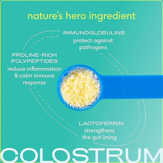 Native Pet Sockeye Salmon Oil (8 Oz.) & Colostrum for Dogs (120 Scoops) - Bovine Colostrum Powder – Allergy Relief, Immune Support & Itchy Skin Treatment & Pure Omega 3 Fish Oil