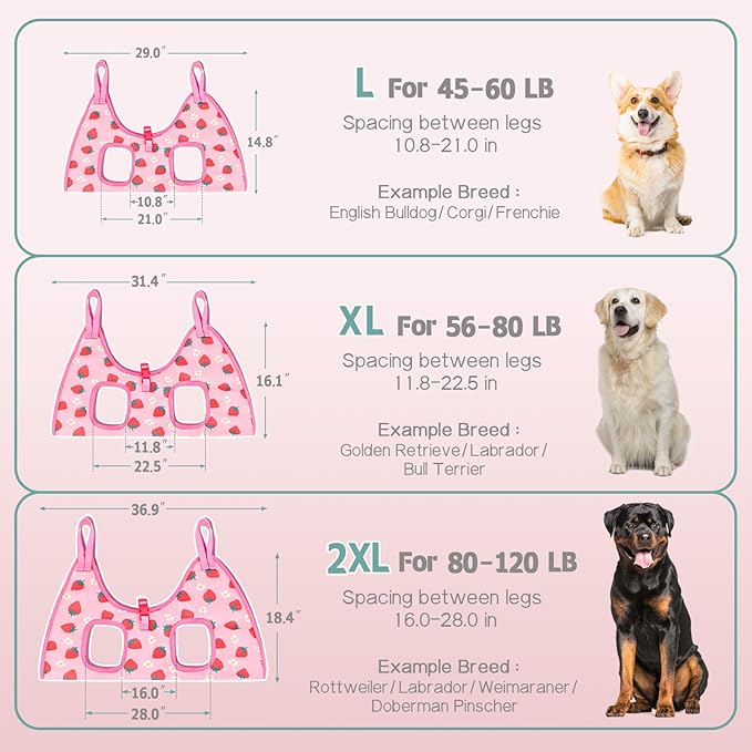 Supet Cat Grooming Hammock, Dog Hanging Harness for Nail Trimming Doorframe, Pet Holder Restraint for Clipping Nails, Pet Hoist Sling for Cutting Nails, Ear & Eye Cleaning, Medicine at Home (XS)