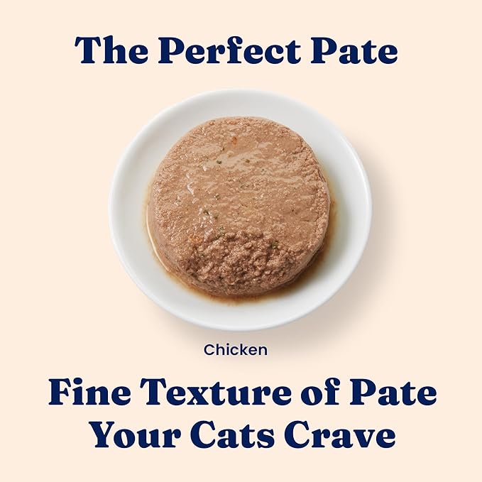 Solid Gold Flavorful Feast Wet Cat Food - Pate - Real Chicken - Canned Cat Food, 12 Pack