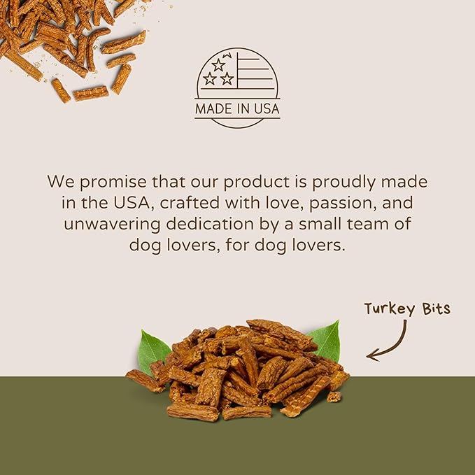 Boulder Dog Food Company Turkey Bits (8 oz x 3-Packs)