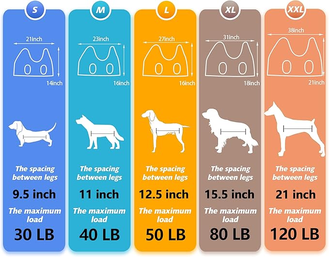 Dog Grooming Hammock - Upgrade Pet Grooming Harness for Nail Trimming (XL 80lb), Dog Sling for Nail Clipping, Dog Hanging Holder Hanger for Cutting Nail with Nail Clippers