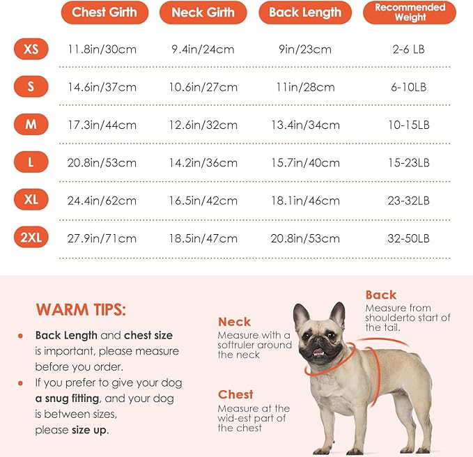 KOESON Dog Sweater Large, Warm Halloween Dog Sweaters for Large Sized Dogs, Cable Knit Sweater for French Bulldog, Pug, Corgi, Boston Terrier, Easy On Winter and Fall Sweaters for Dogs, Orange, L